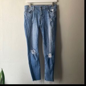 Allsaints Mast Ankle Destroy Jeans